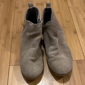 Toms Suede Ankle Boots - Gray